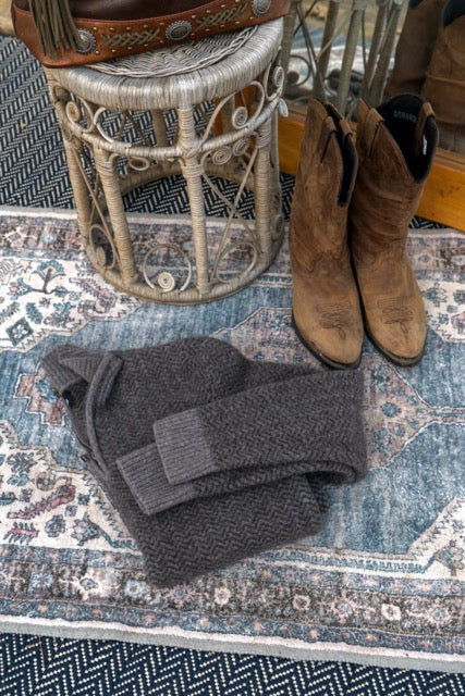 Bonobos Brown Wool-Yak Quarter-Zip Sweater – Large