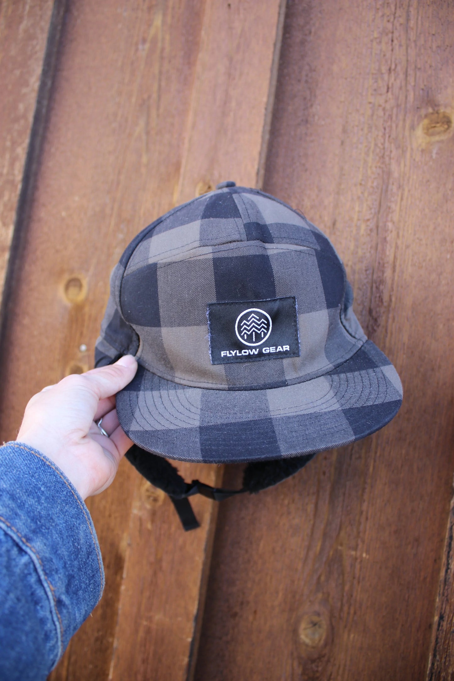Flylow Gear Buffalo Check Sherpa Earflap Cap