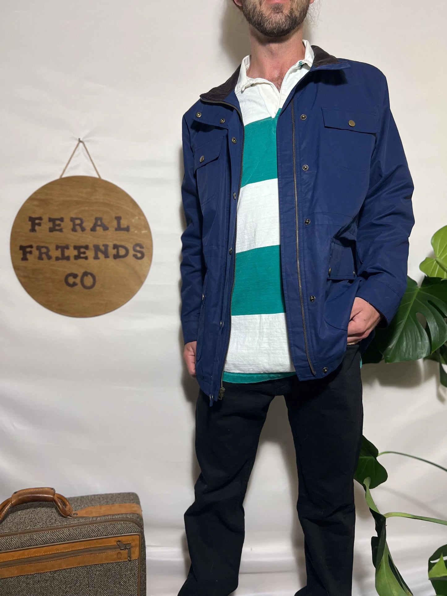 Vintage Lands’ End Men’s Workwear Jacket
