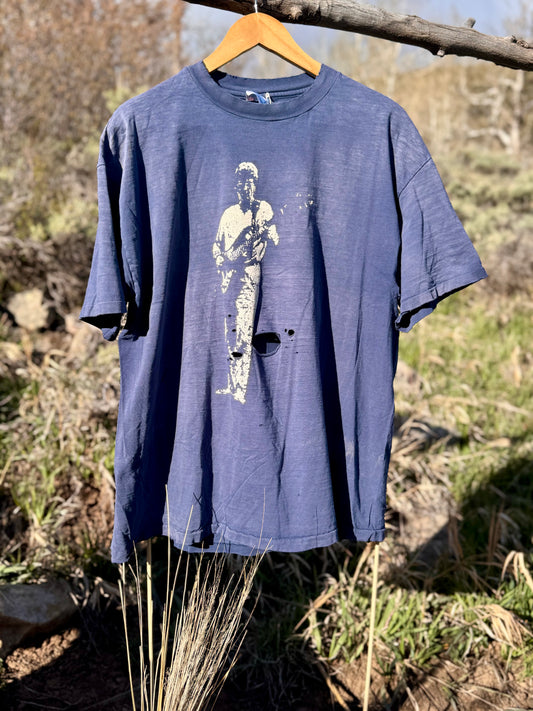 Vintage Thrashed Phil Lesh "Phil Like A Stranger" Graphic Tee – Navy – L/XL