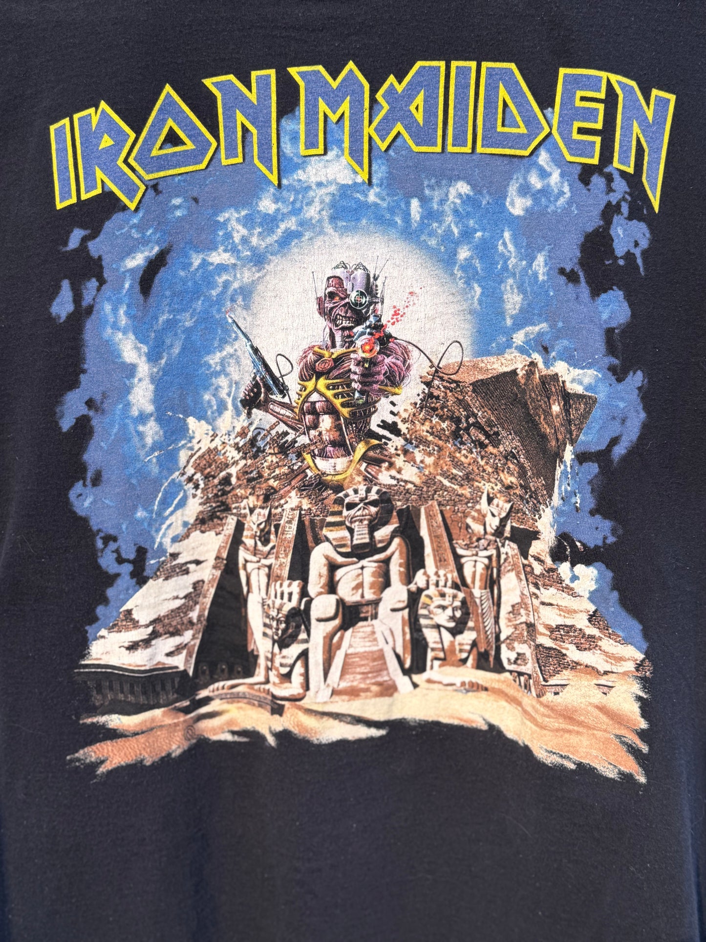 Iron Maiden 2012 North American Tour T‑Shirt — Black (XL)