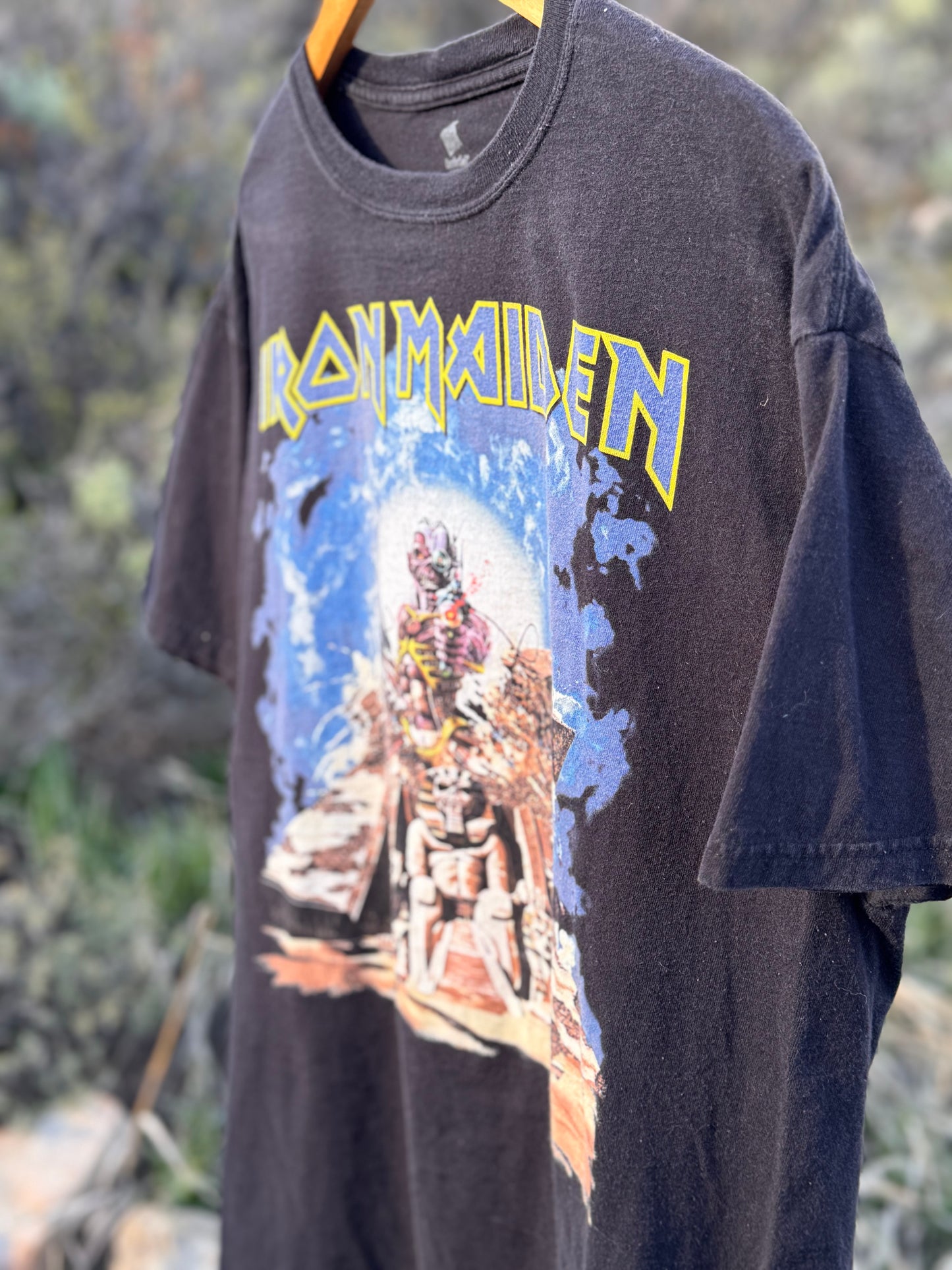 Iron Maiden 2012 North American Tour T‑Shirt — Black (XL)