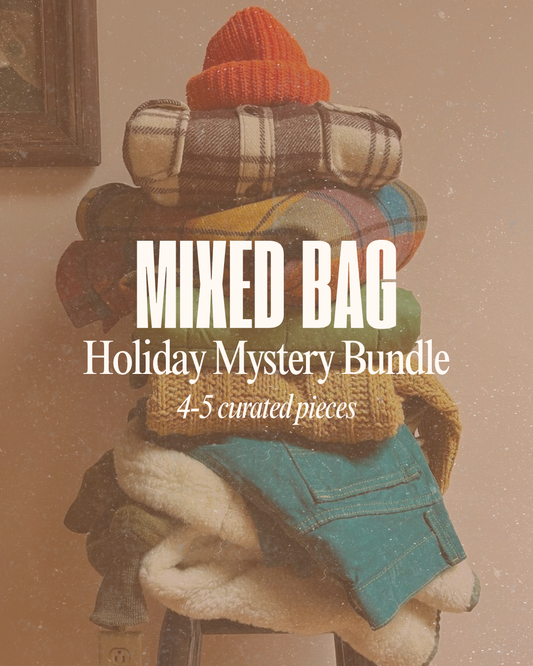 Mixed Bag Holiday Mystery Bundle — 4–5 Vintage & Secondhand Pieces