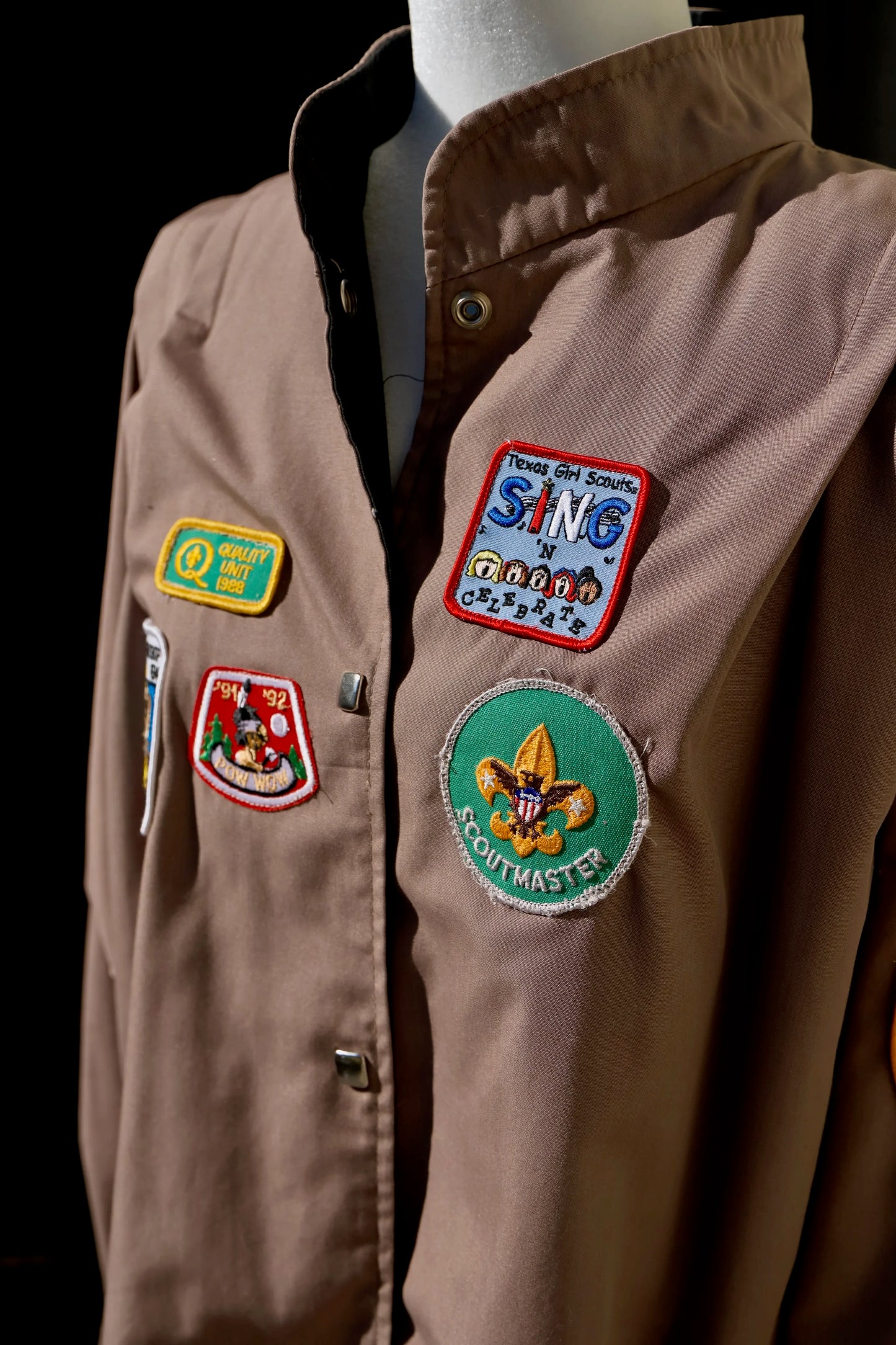 "Trail Scout Badge" - Upcycled Vintage Foxland Jacket