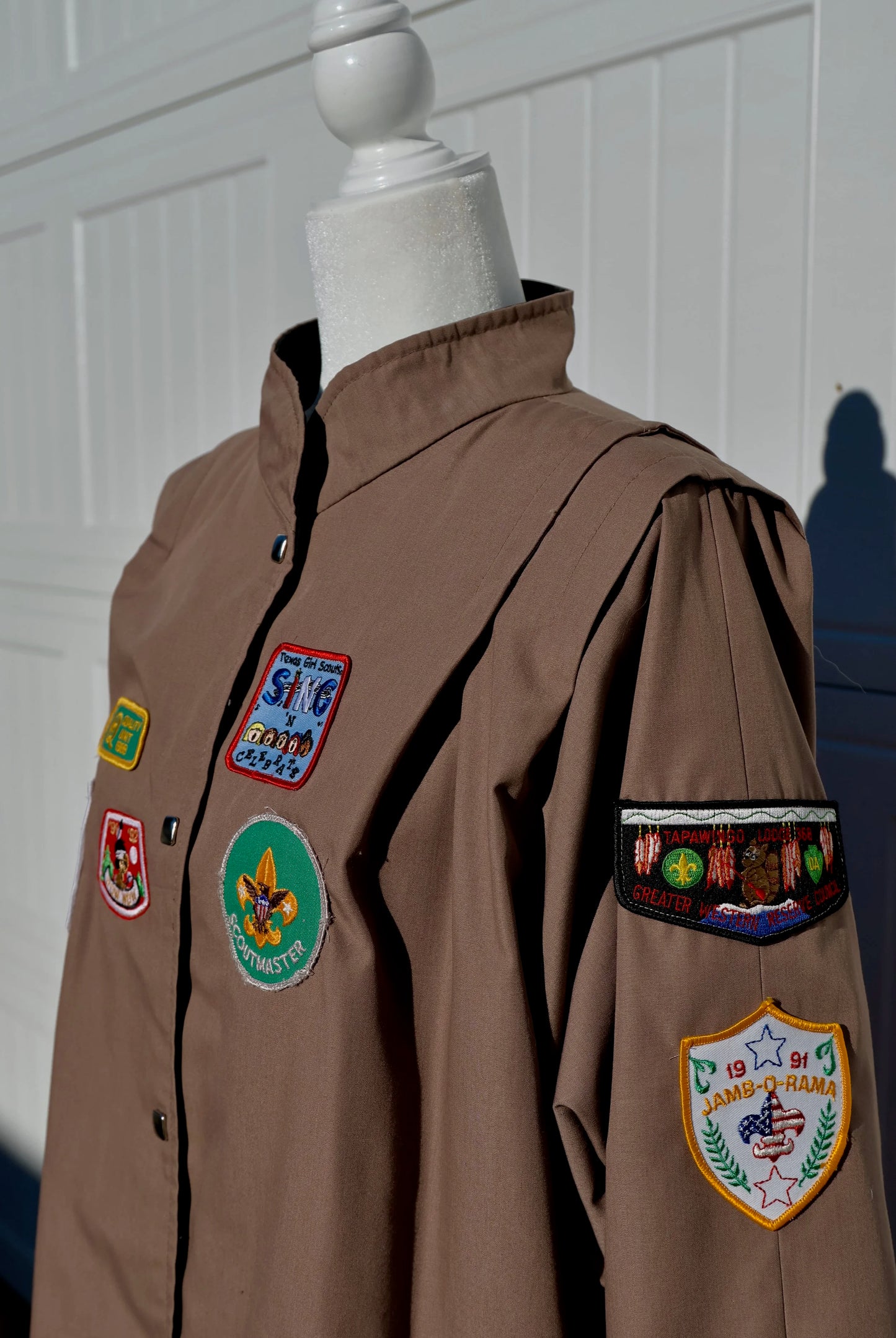"Trail Scout Badge" - Upcycled Vintage Foxland Jacket