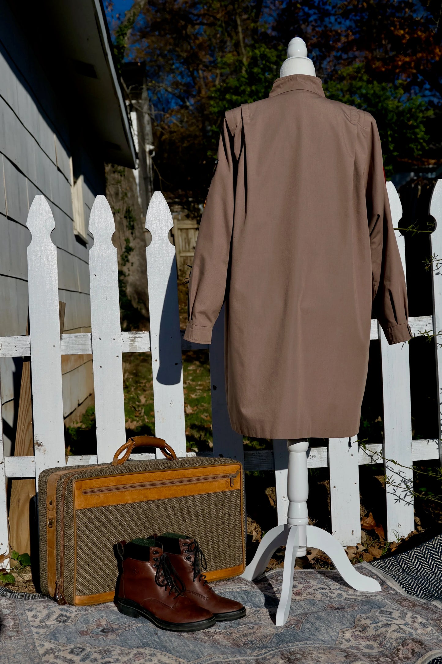 "Trail Scout Badge" - Upcycled Vintage Foxland Jacket