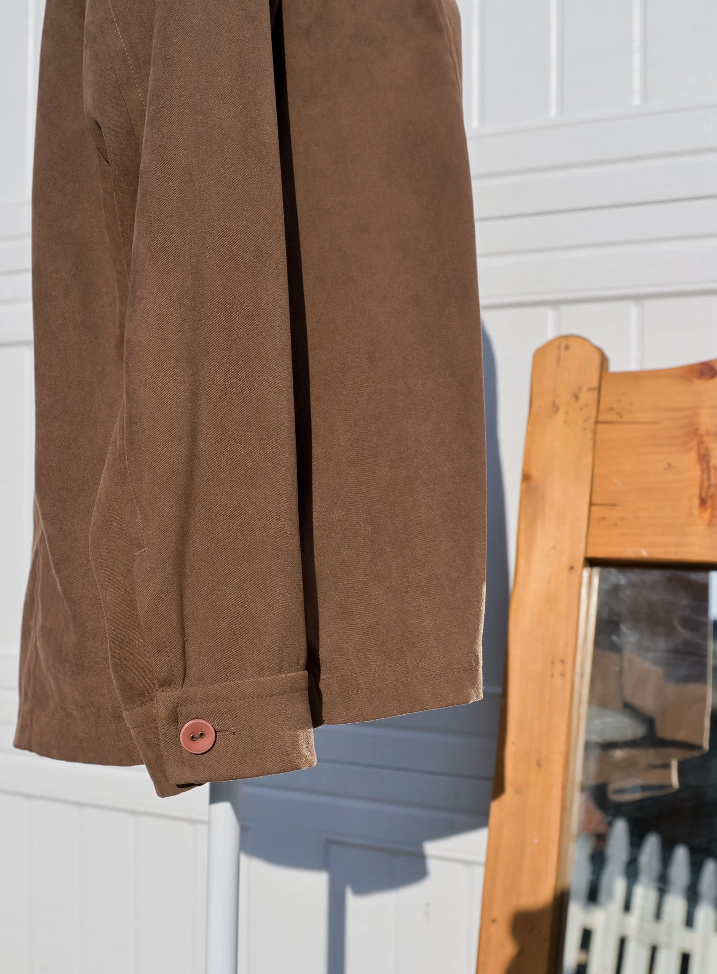 Vintage Allison Daley Women’s Brown Embroidered Button Down Shirt