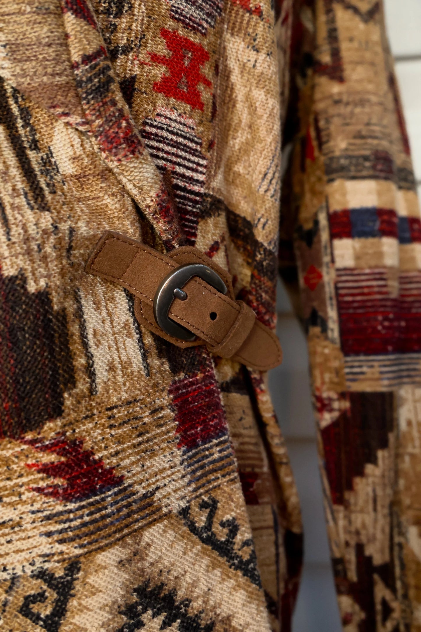 Vintage LRL Ralph Lauren Women’s Aztec Sweater Blazer