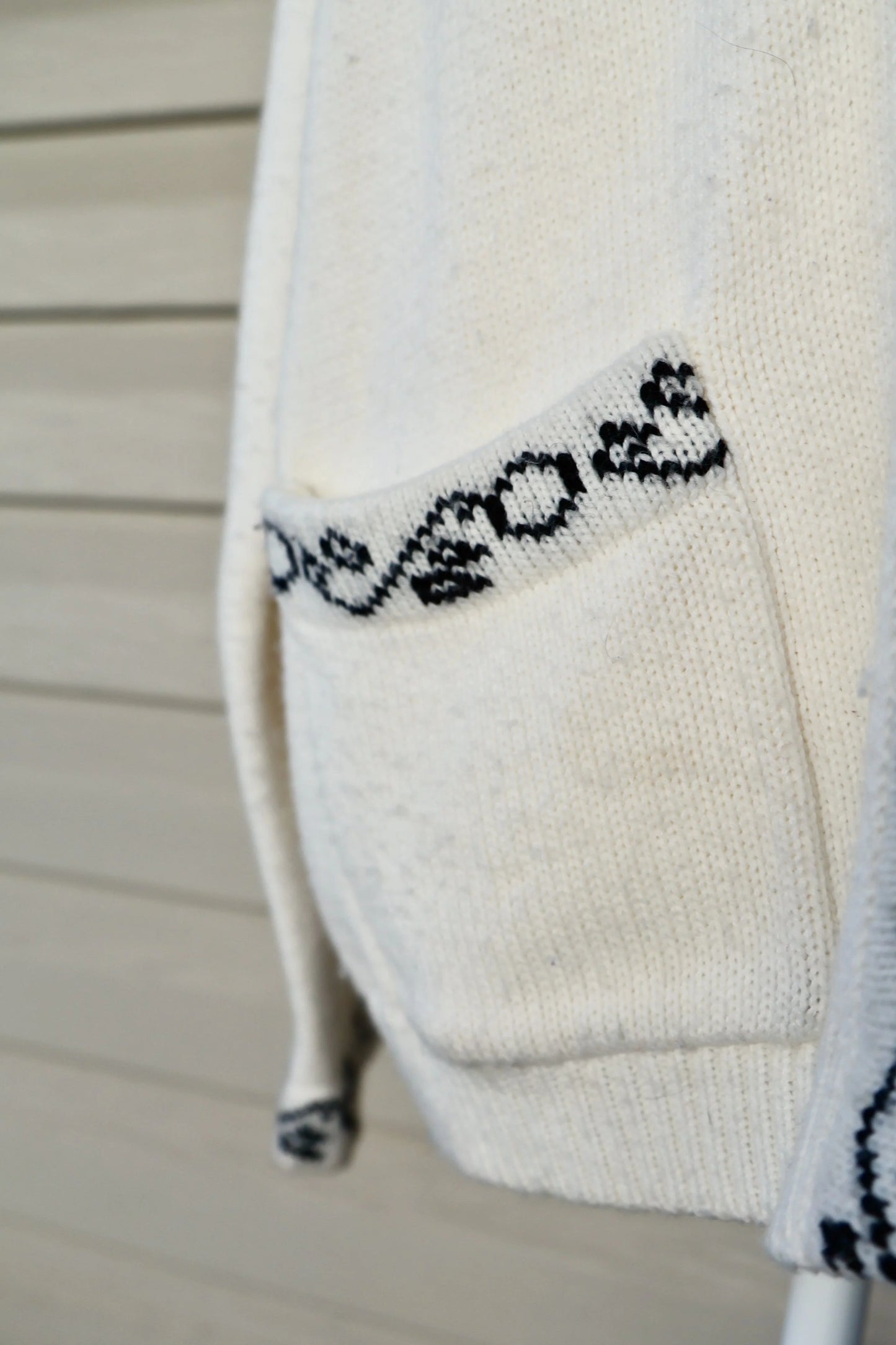 Extra Touch Cardigan Sweater with Black Trim - Women's 20/40W