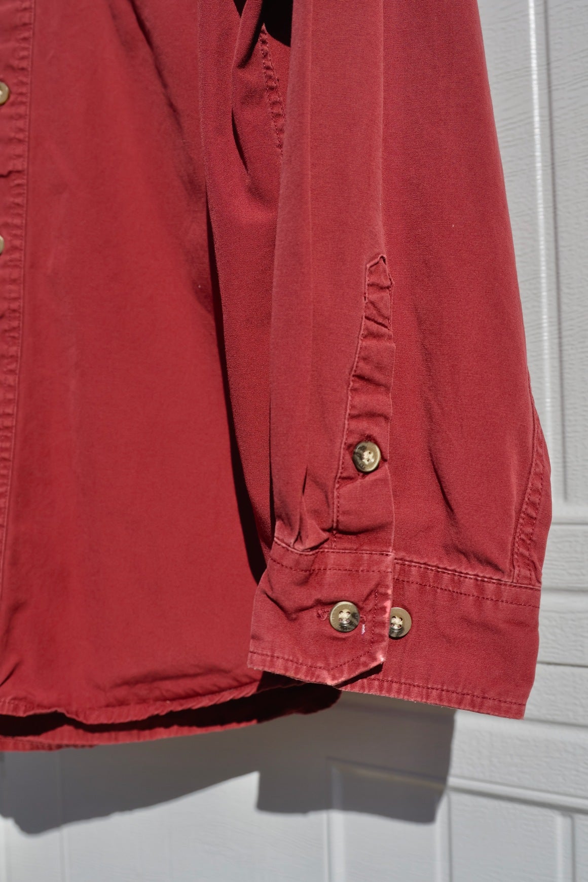 Vintage Wrangler Authentics Red Flannel Work Shirt – 2XL