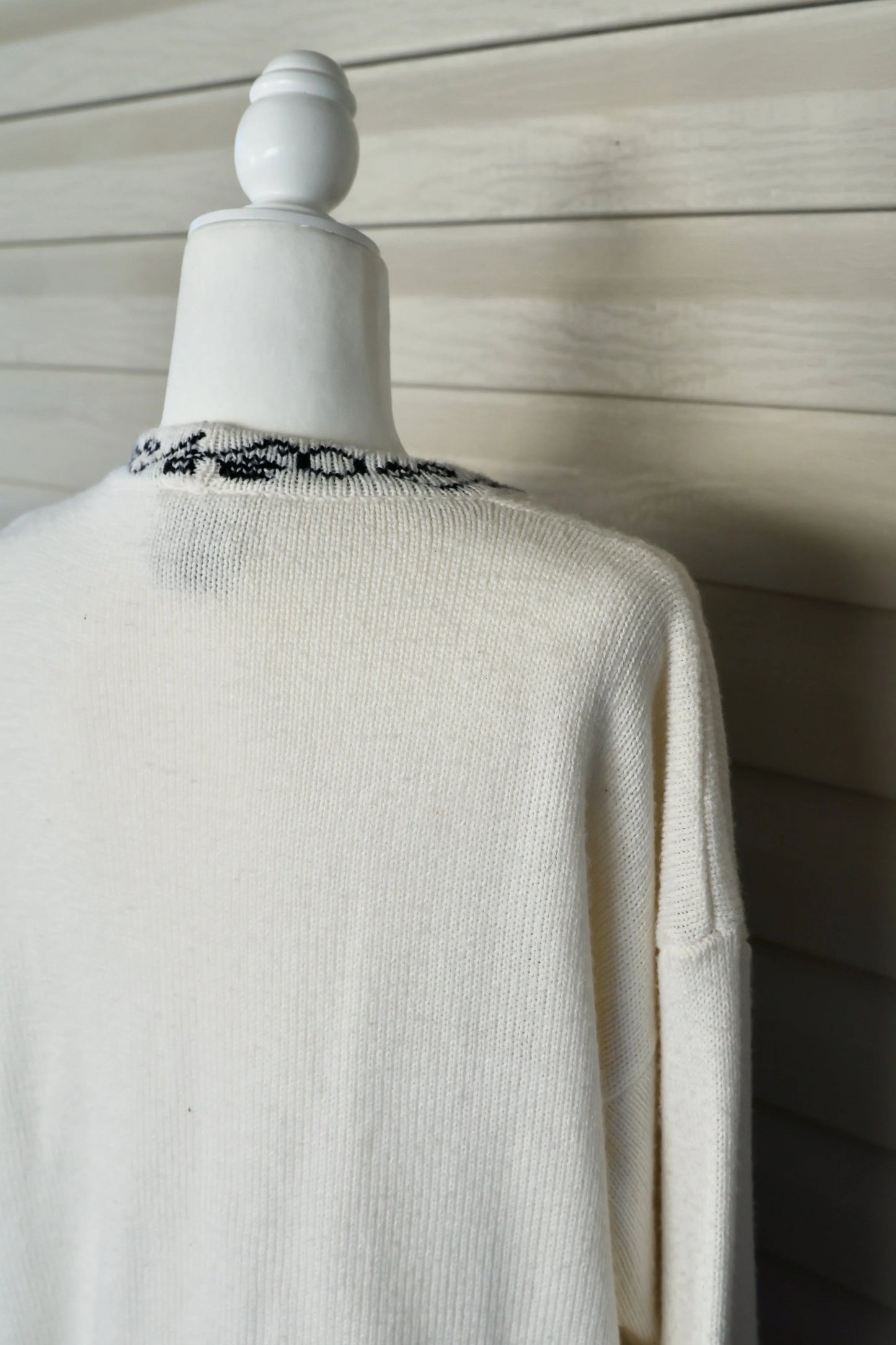 Extra Touch Cardigan Sweater with Black Trim - Women's 20/40W