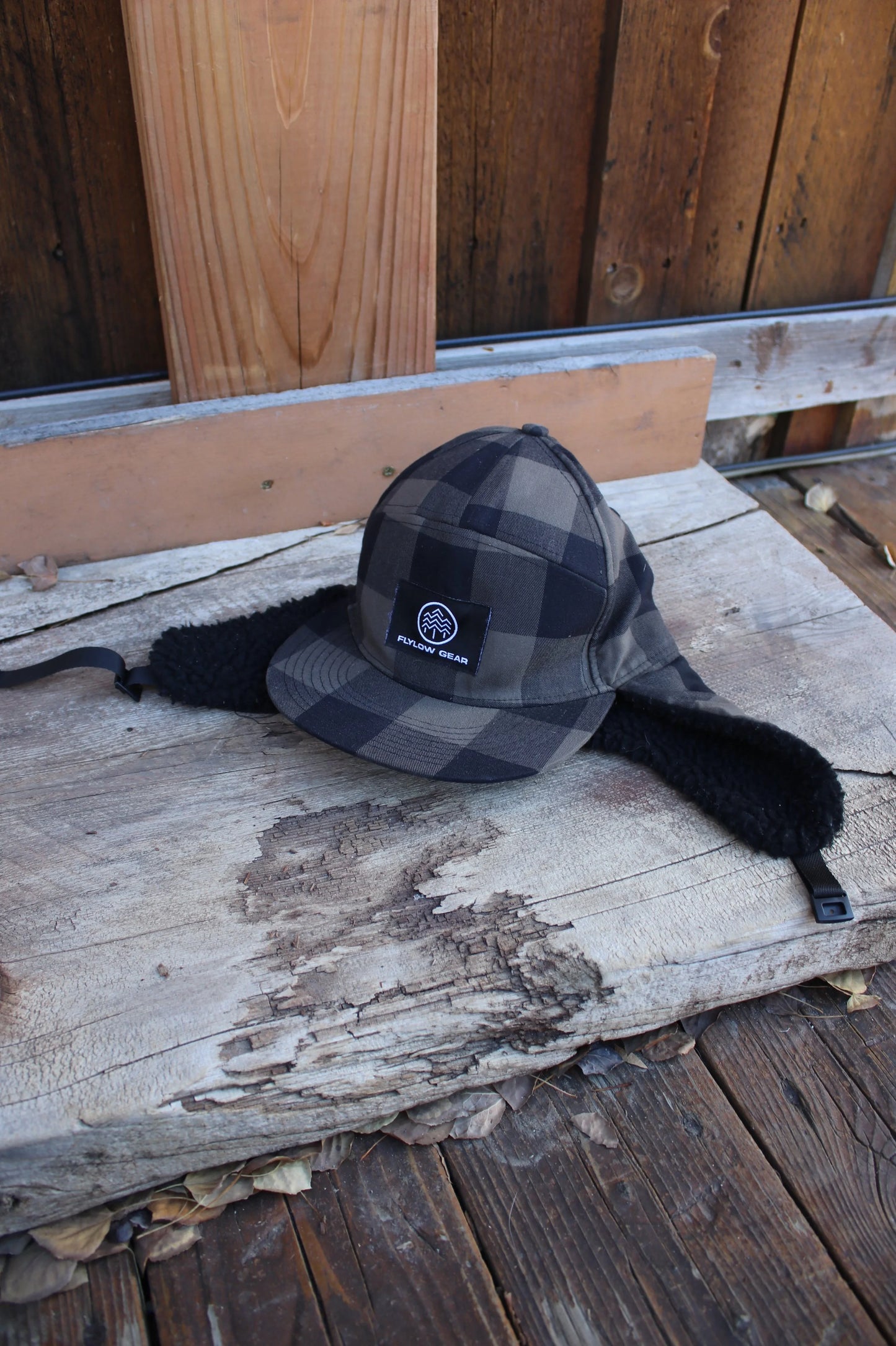 Flylow Gear Buffalo Check Sherpa Earflap Cap