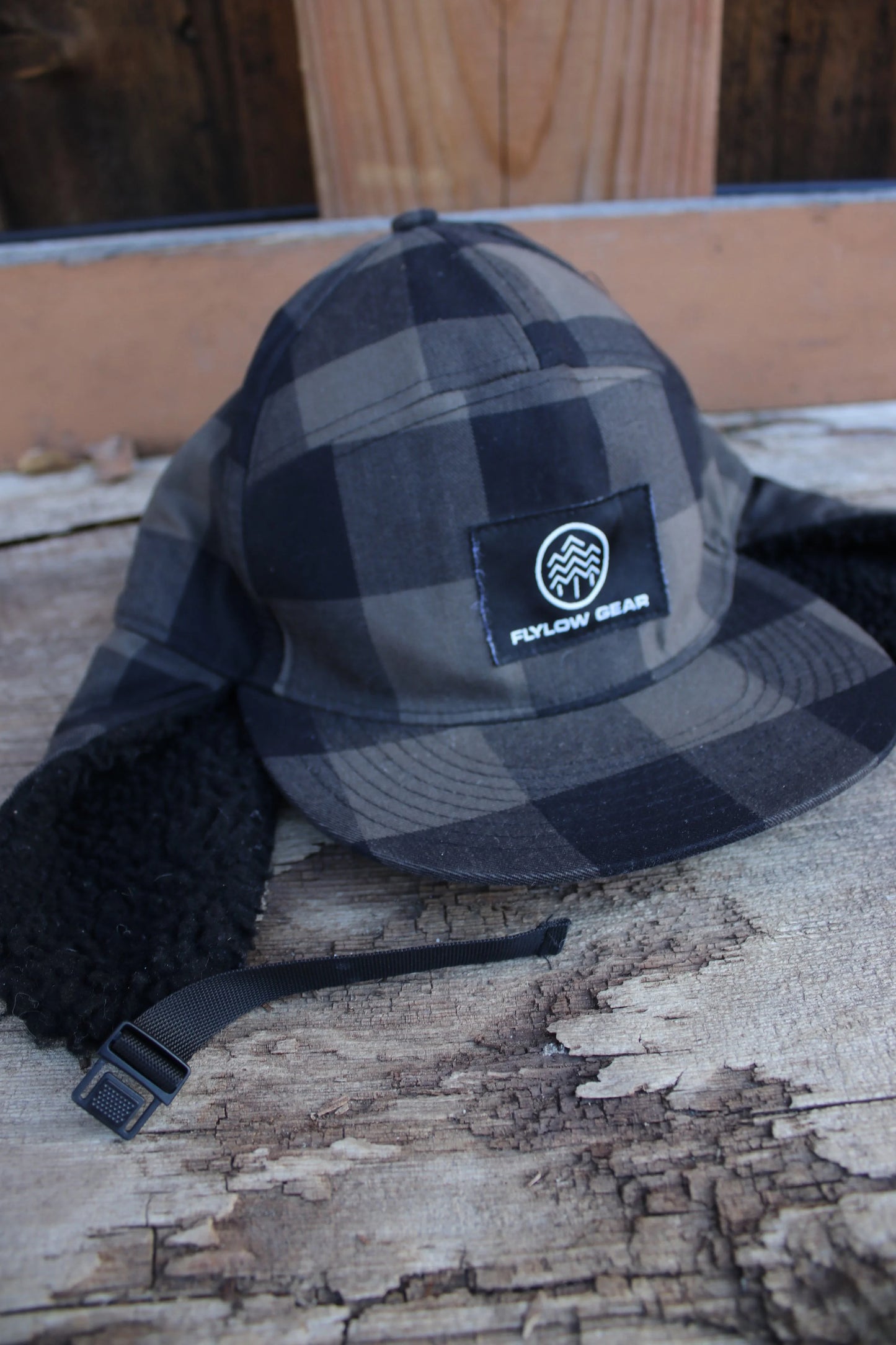 Flylow Gear Buffalo Check Sherpa Earflap Cap
