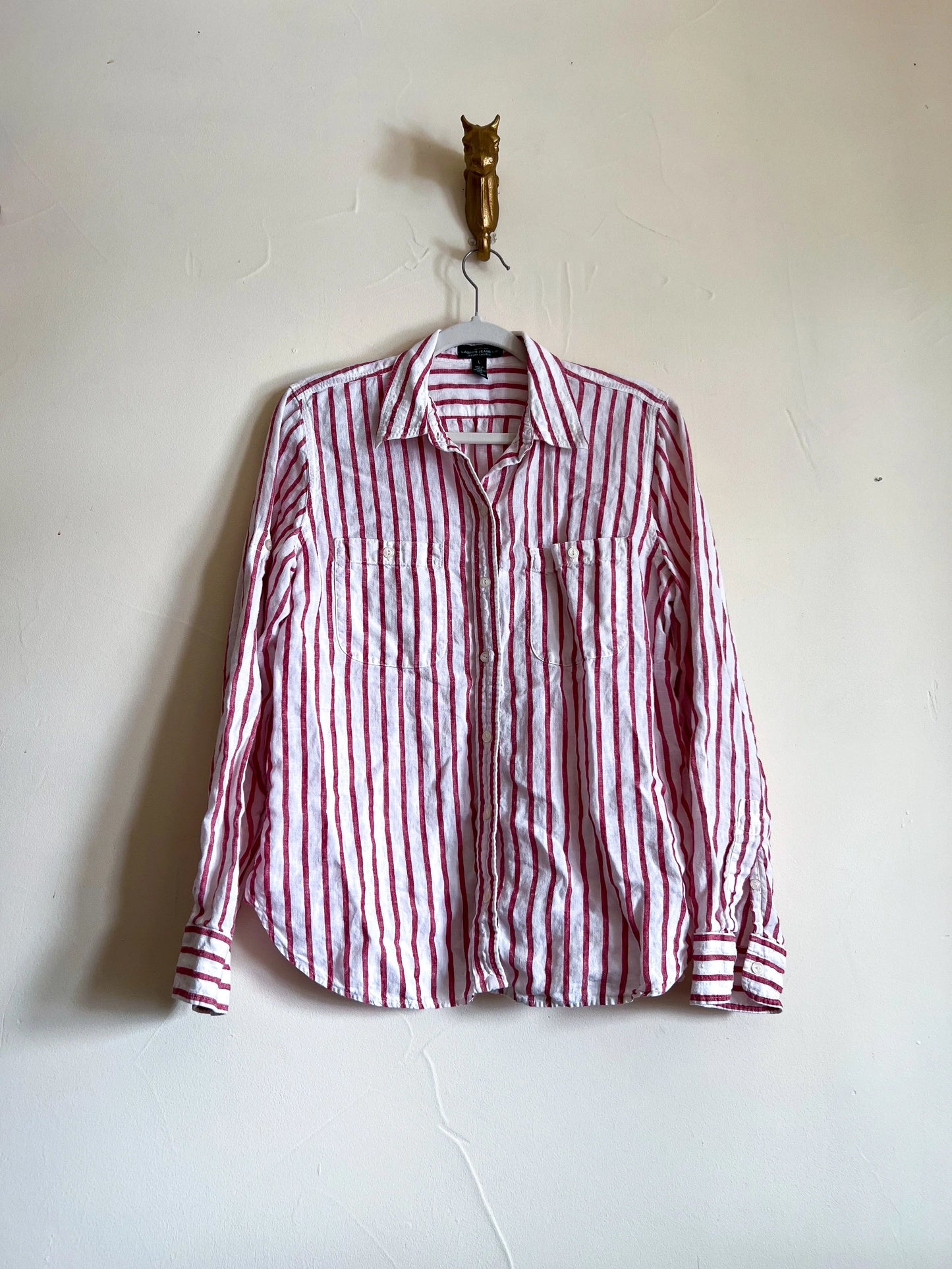 Vintage LRL Lauren Jeans Co. Women’s Linen Button Down