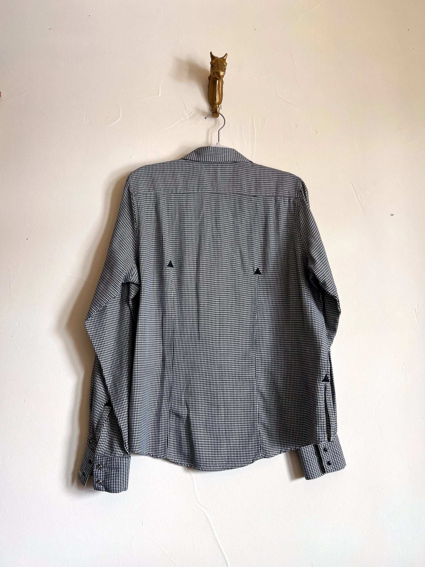 Vintage Rockies Women’s Gingham Snap Button Down