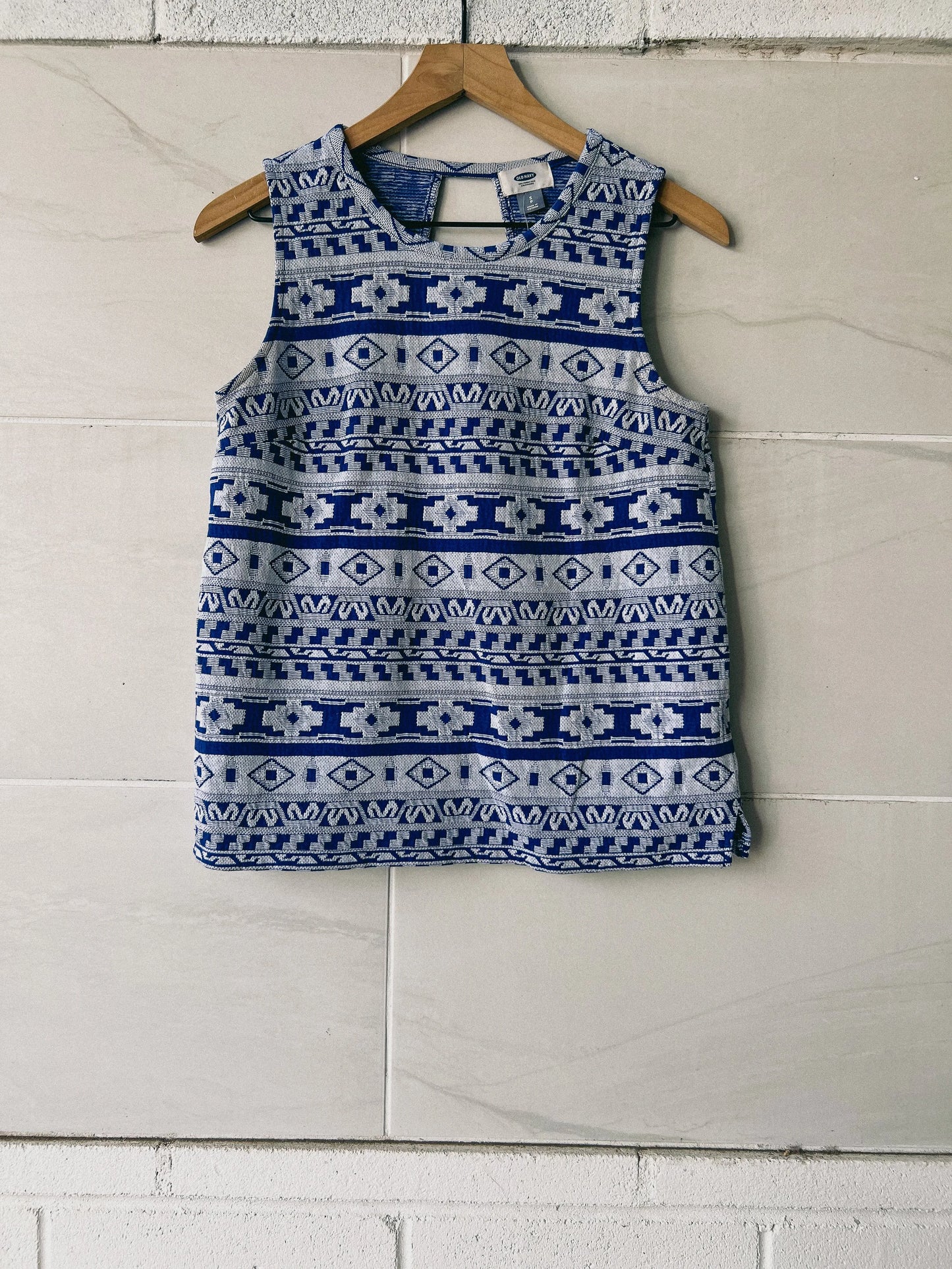 Old Navy Women's Aztec Knit Tank Top