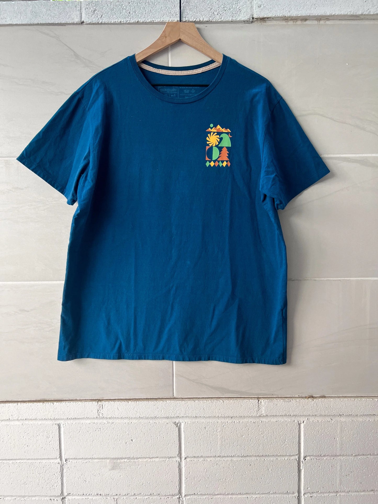Patagonia Men’s “Buy Used & New” Worn Wear Logo T-Shirt