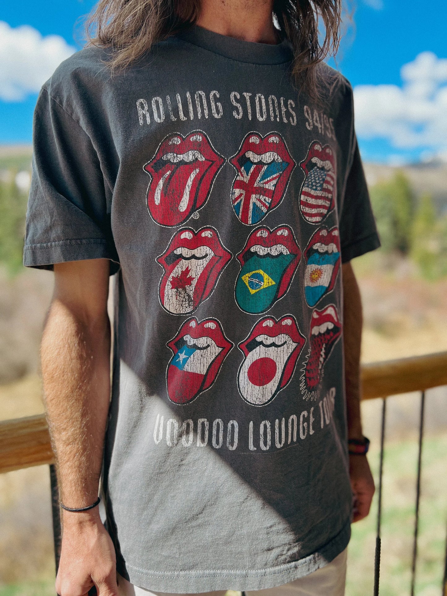 Vintage Rolling Stones Voodoo Lounge 94/95 Tour Unisex Tee