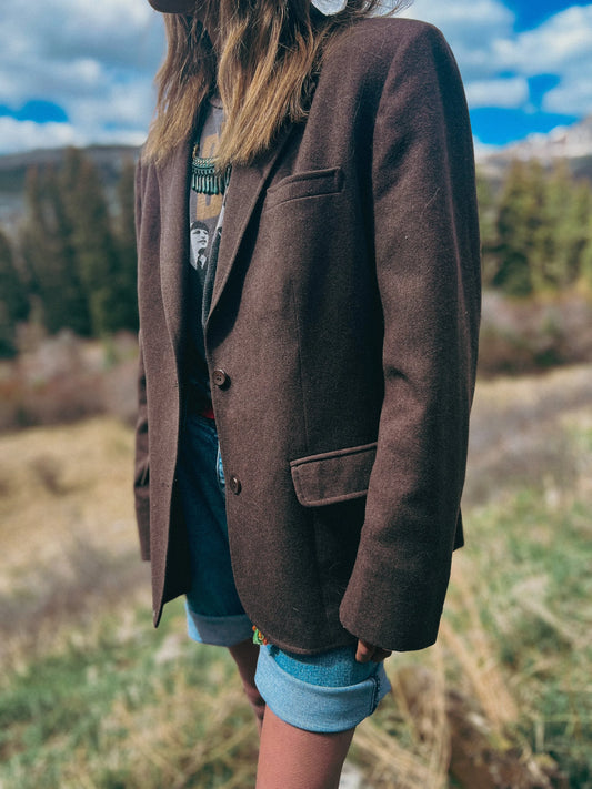 Vintage 70s–80s Pendleton Women’s Wool Classic Blazer