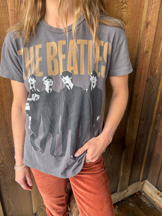 Vintage The Beatles Band Members Graphic Unisex Tee