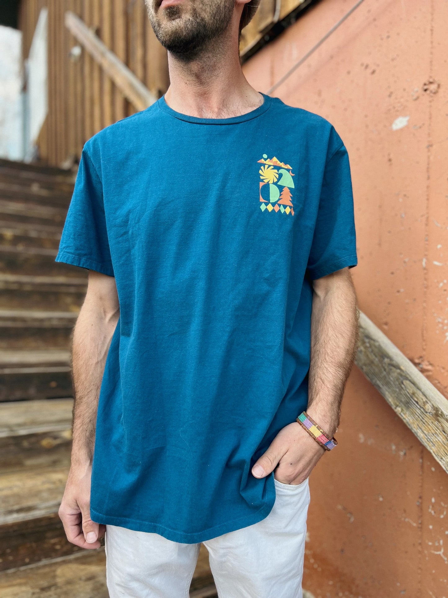 Patagonia Men’s “Buy Used & New” Worn Wear Logo T-Shirt