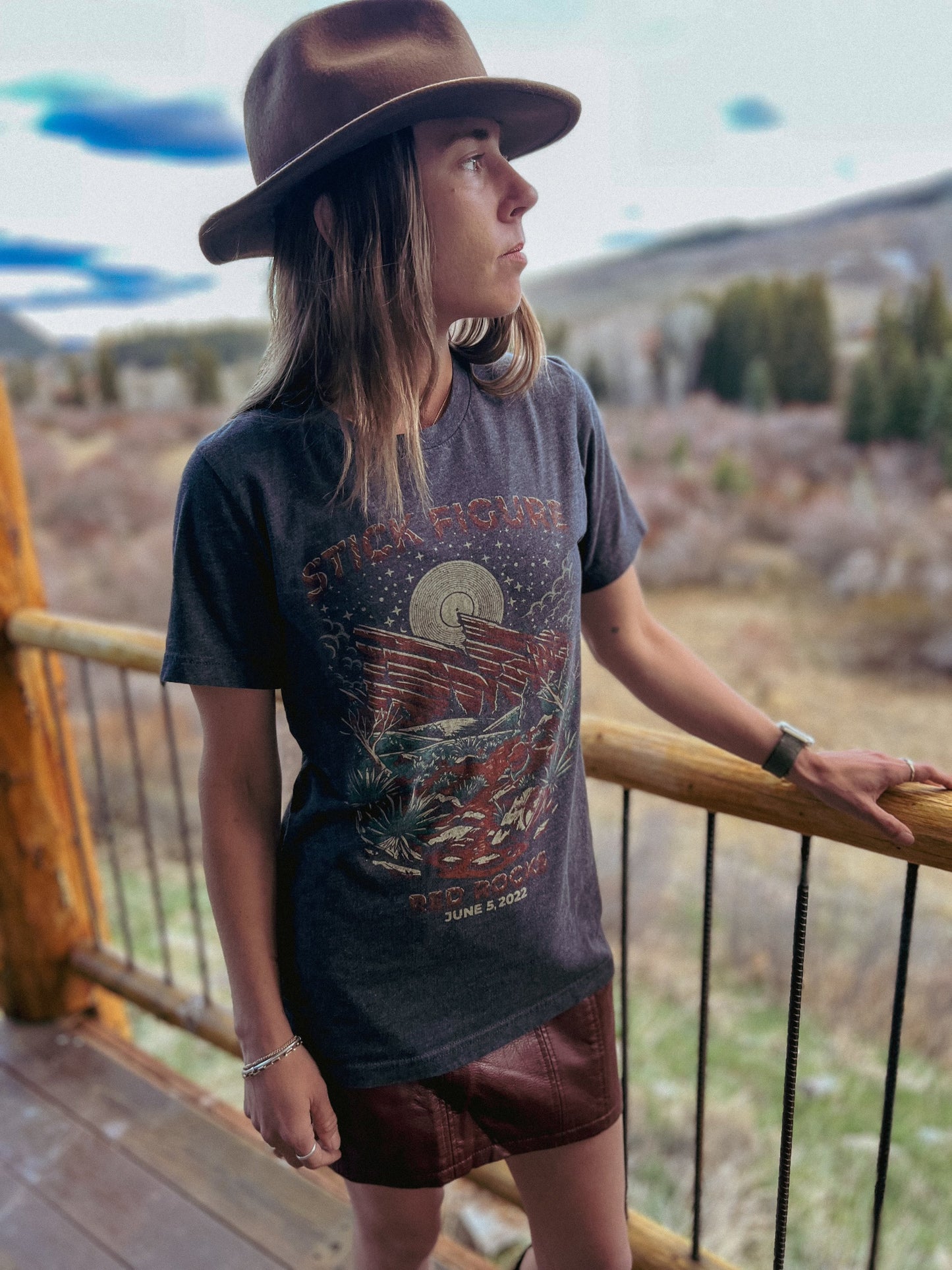 2022 Stick Figure at Red Rocks Band Tee