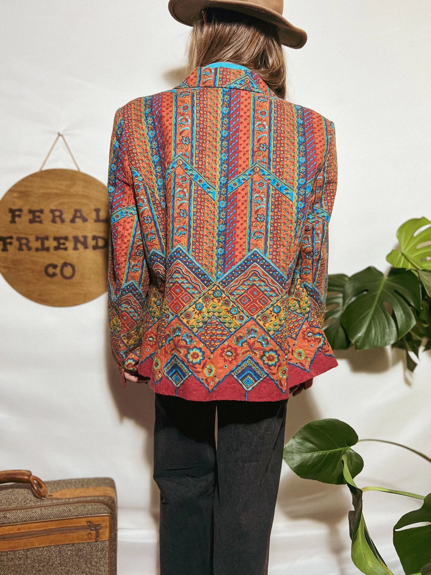 Vintage Coldwater Creek Women’s Retro Button-Up Blazer