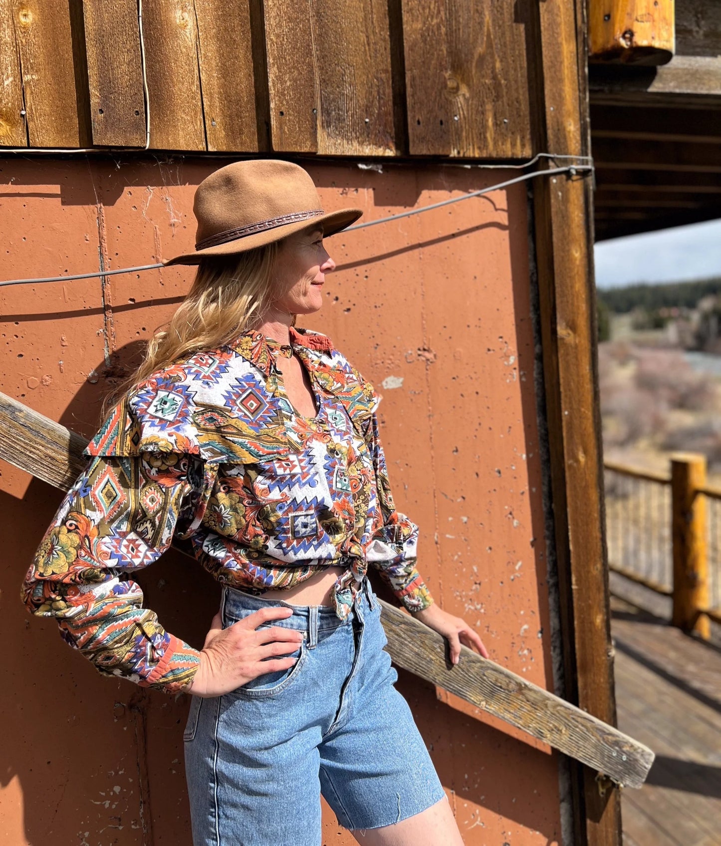 Vintage Mine & Bill’s Outfitters Women’s Rodeo Shirt