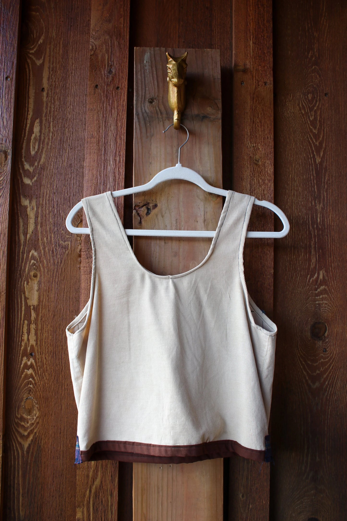 “Patchwork Jam” – Handmade Upcycled Grateful Dead Patch Tank