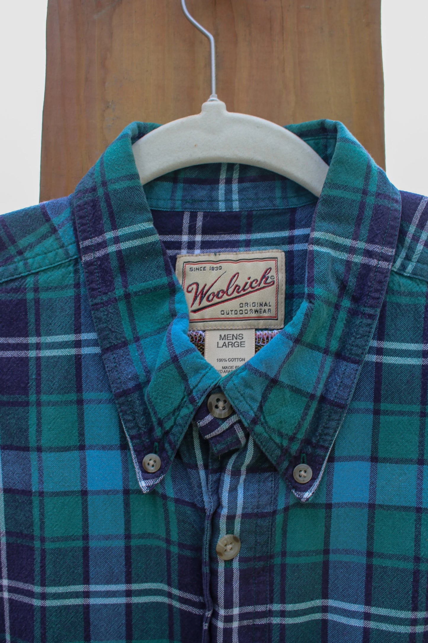 “Catch & Release” – Upcycled Vintage Woolrich Fish + Duck Flannel