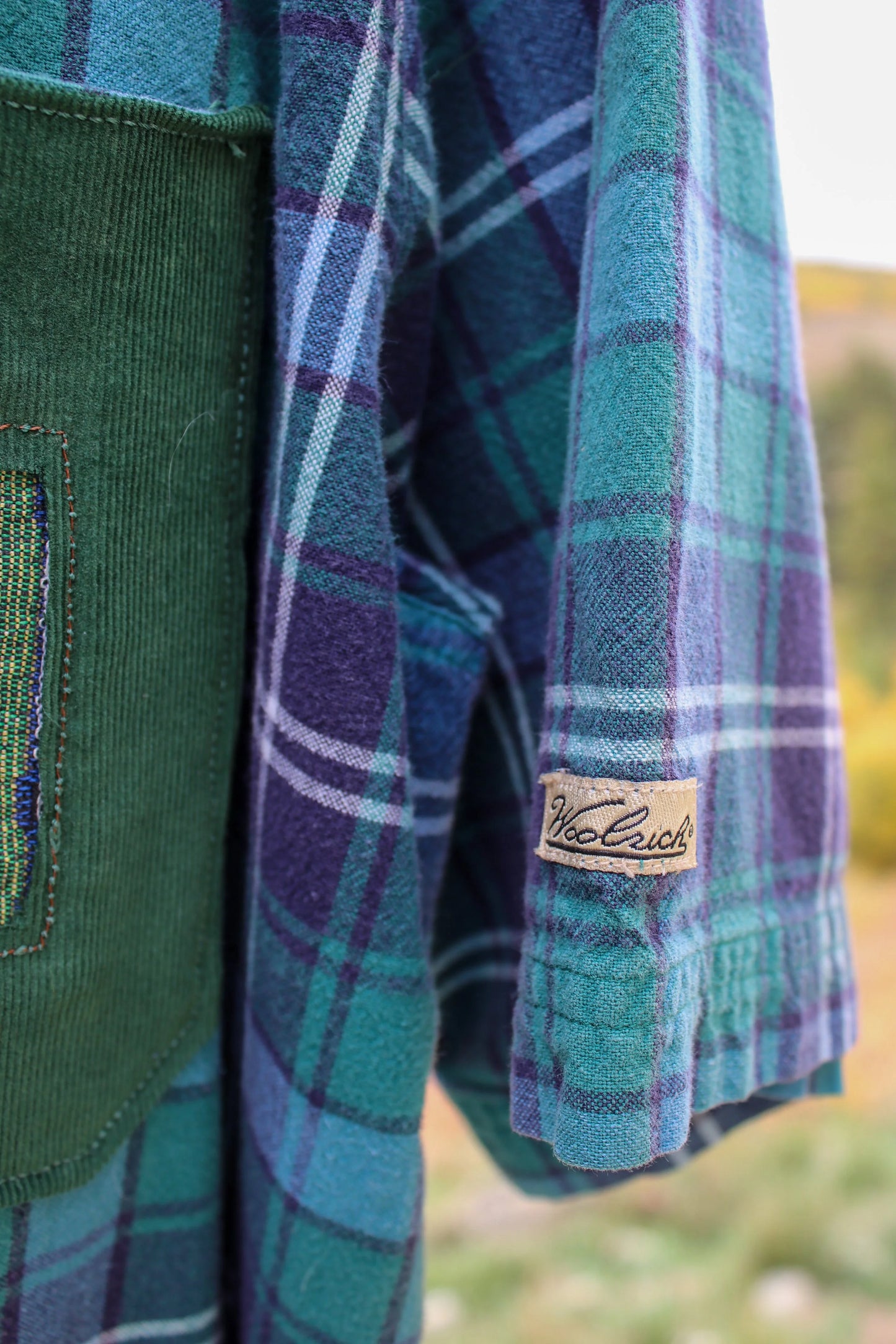 “Catch & Release” – Upcycled Vintage Woolrich Fish + Duck Flannel