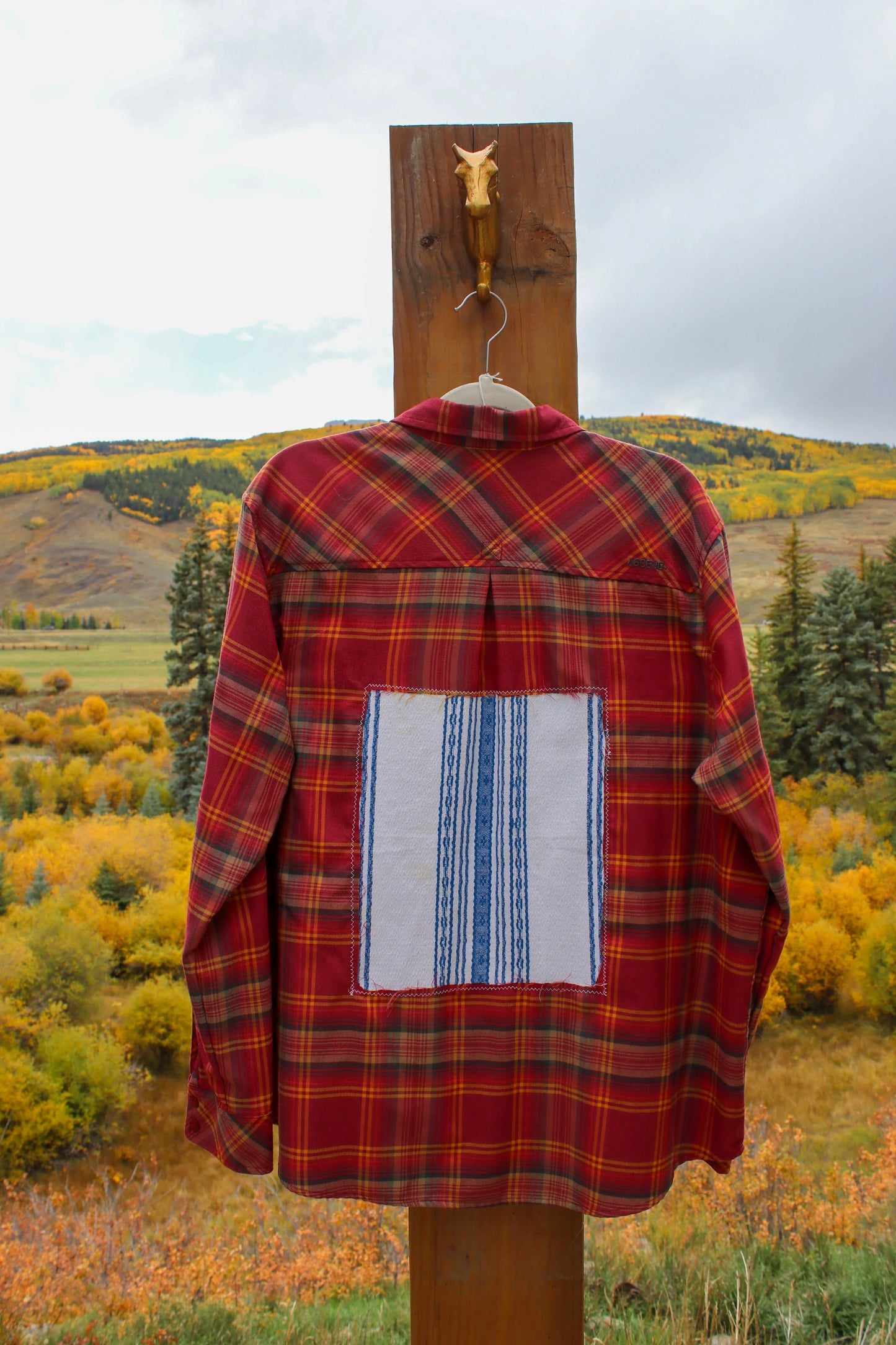 “High Desert Flannel” – Upcycled Ascend Red Flannel