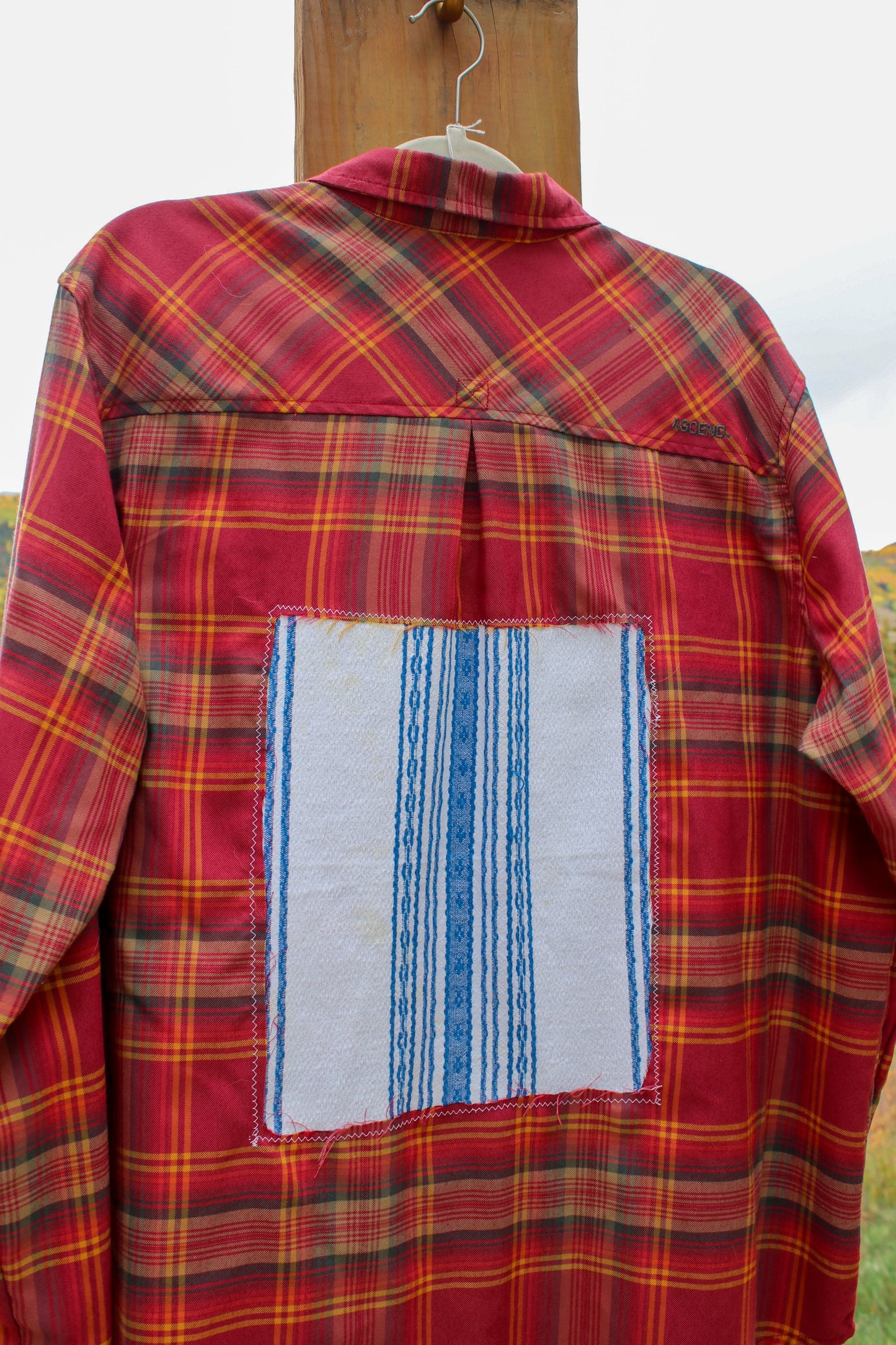 “High Desert Flannel” – Upcycled Ascend Red Flannel