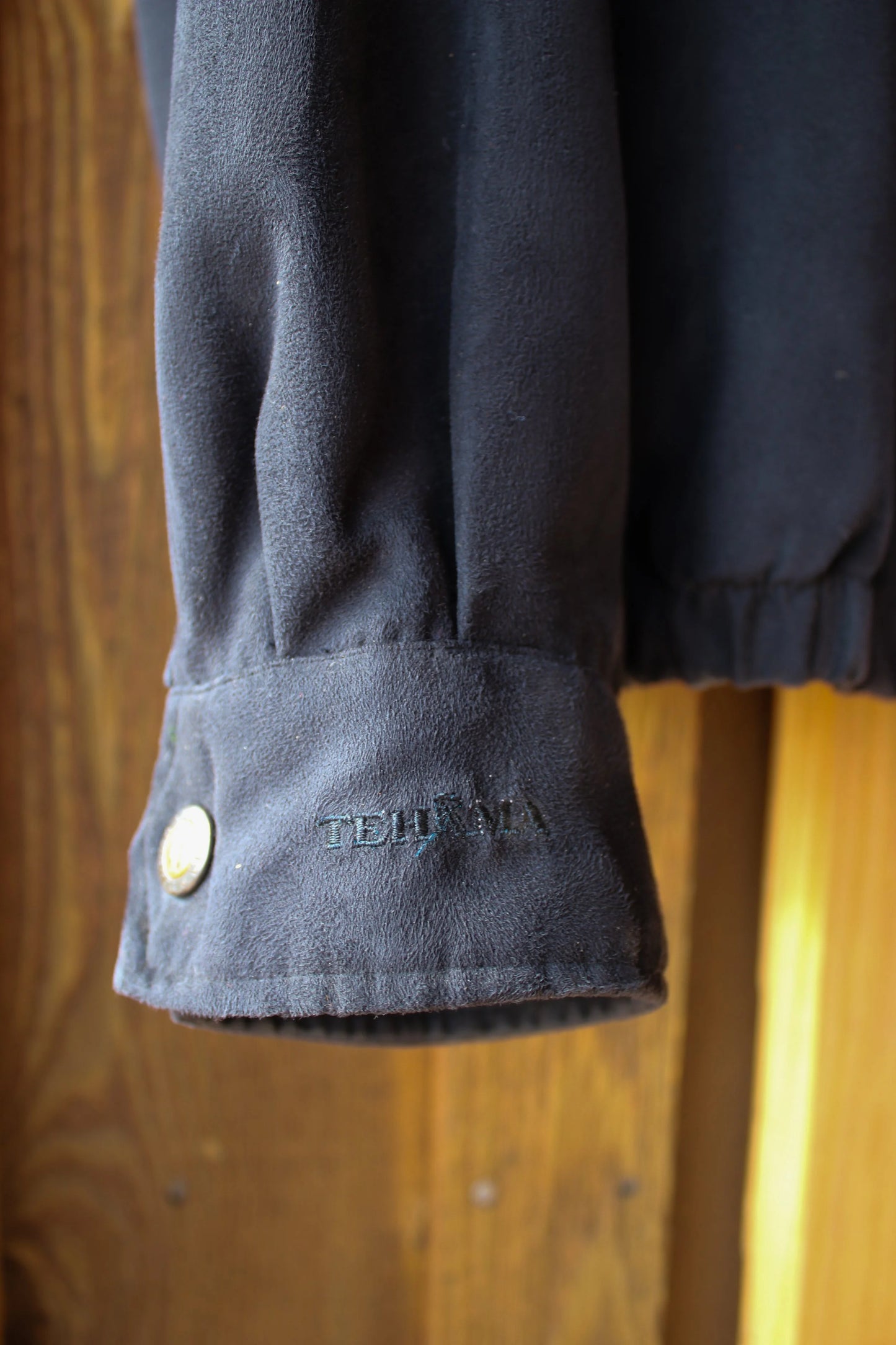 “Lodge Life” – Upcycled Vintage Tehama Bomber Jacket w/ Moose Patch