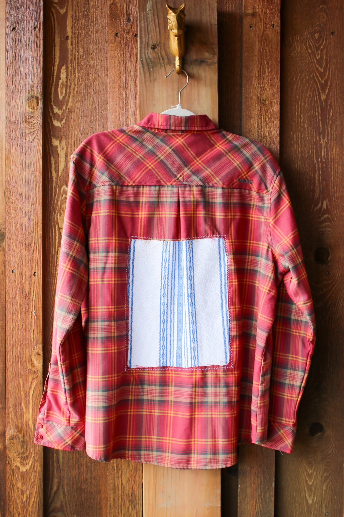 “High Desert Flannel” – Upcycled Ascend Red Flannel