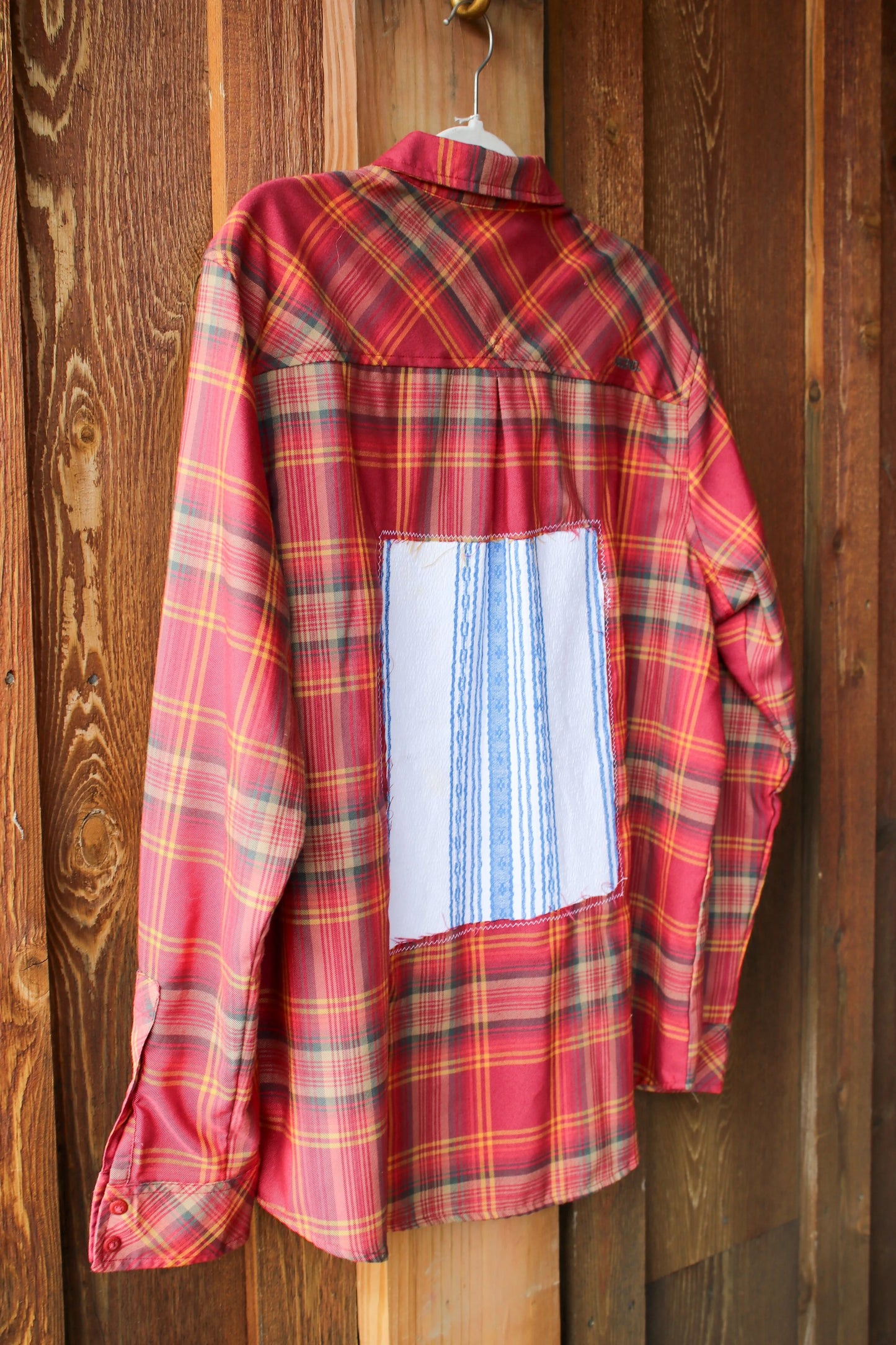 “High Desert Flannel” – Upcycled Ascend Red Flannel