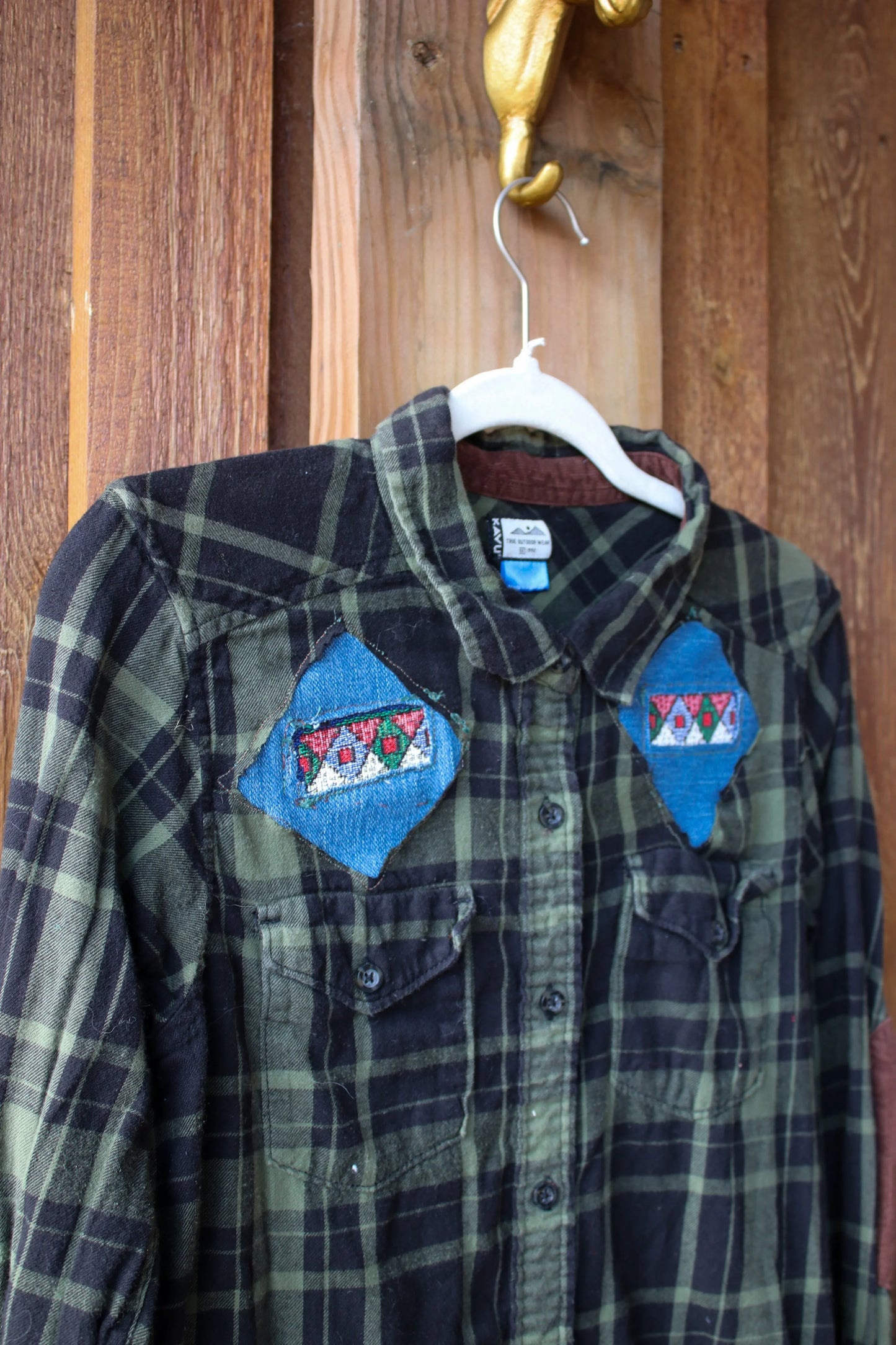 “Southwest Horizons” – Upcycled Kavu Flannel